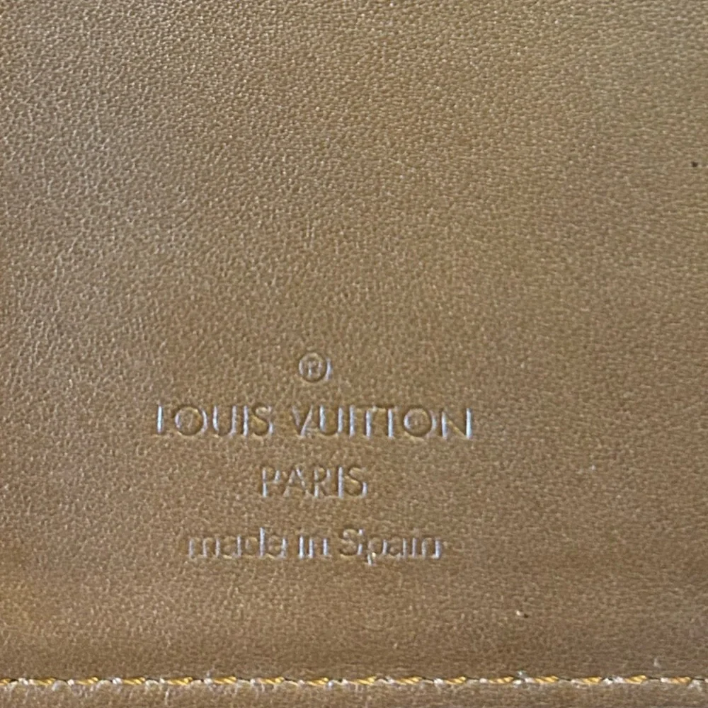 Louis Vuitton Vernis BRONZE agenda pm EUC with COA - Picture 10 of 14